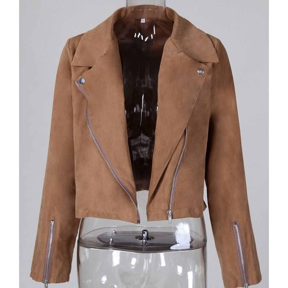 NWOT Lightweight Khaki Colored Jacket